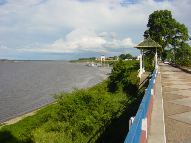 Passeo Orinoco, às margens do rio Orinoco