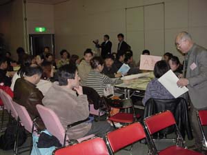 Participantes do Encontro discutiram os problemas da comunidade de nacionalidade estrangeira em Ueda